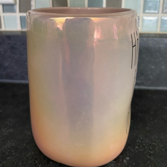 Rae Dunn iridescent  “Happily Ever After” mug - Picture 5 of 5
